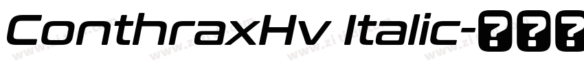 ConthraxHv Italic字体转换 ConthraxHv Italic字体转换